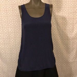 Vince Navy Blue Blouse sz XS